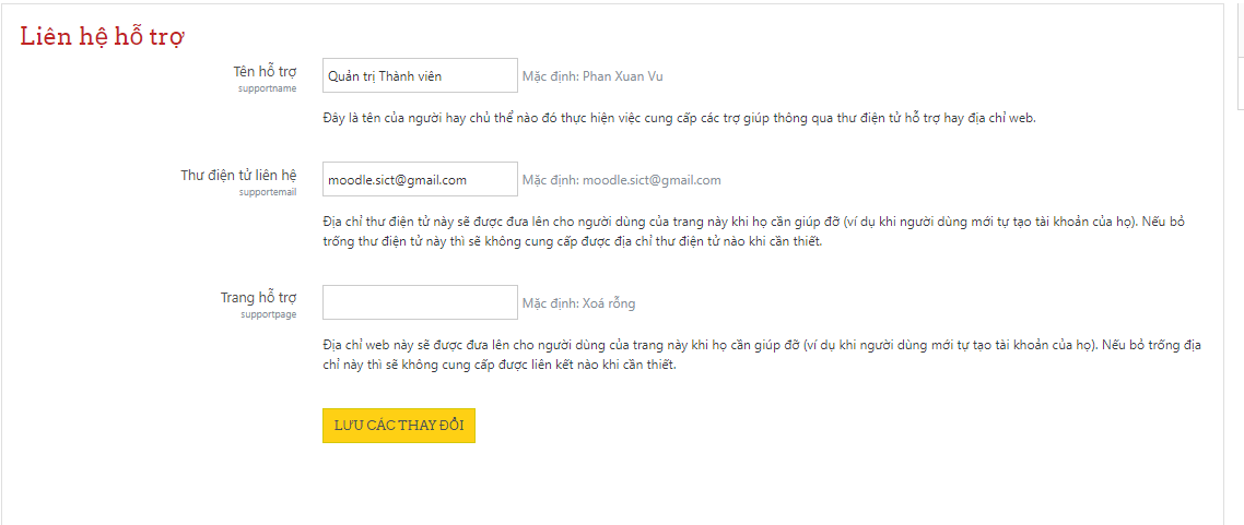 support mail