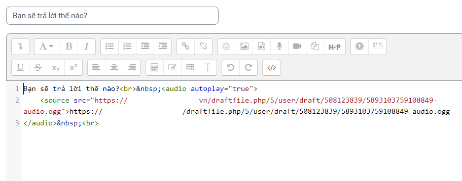 Code html